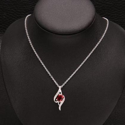 Jenny Jewelry N009-a Silver Plated Necklace Brand..