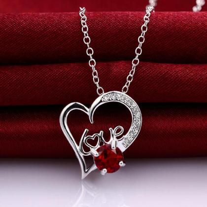 Jenny Jewelry N022-a Silver Plated Necklace Brand..