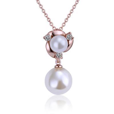 Jenny Jewelry N520 18K Real Gold Plated Aritifical Pearl Mounting New Imitation Pearl Jewelry
