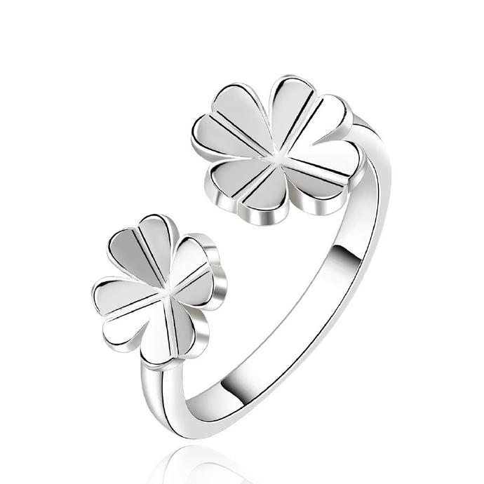 Jenny Jewelry R636 Silver Plated Design Lady Ring ,available Size 8