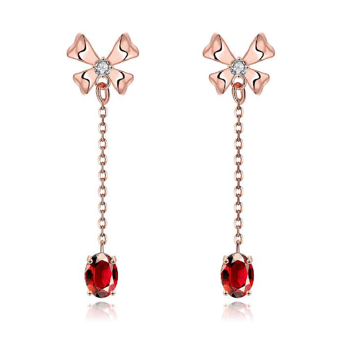 Jenny Jewelry E079-b 18k Gold Plating High Quality Ziccon Fashion Earring