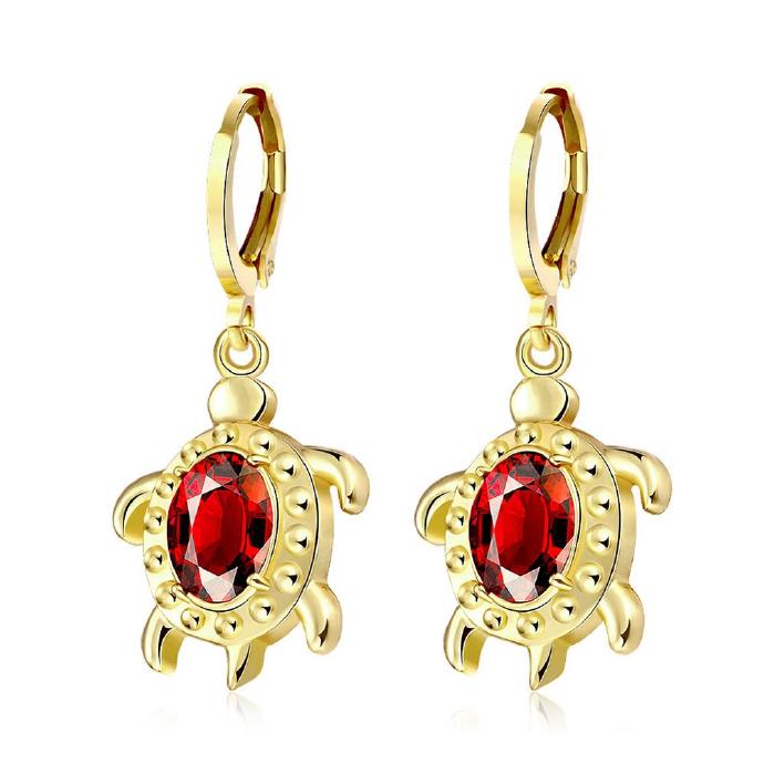 Jenny Jewelry E087 18k Gold Plating High Quality Ziccon Fashion Earring