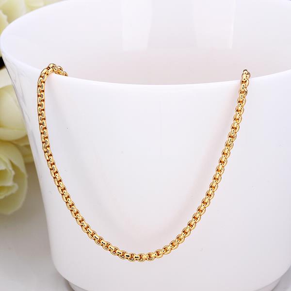 Jenny Jewelry C016 18k Gold Plated Long Chain