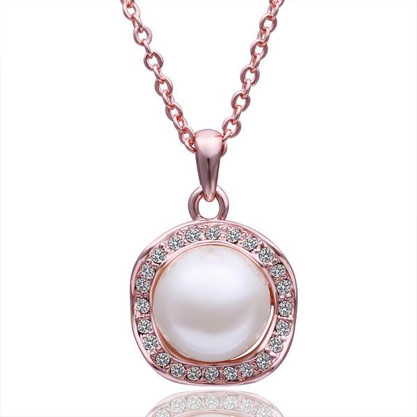 Jenny Jewelry N503 18k Real Gold Plated Necklace Pendants Fashion Jewelry For Women