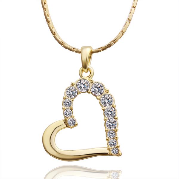 Jenny Jewelry N512 18k Real Gold Plated Necklace Pendantsnew Fashion Jewelryfor Women
