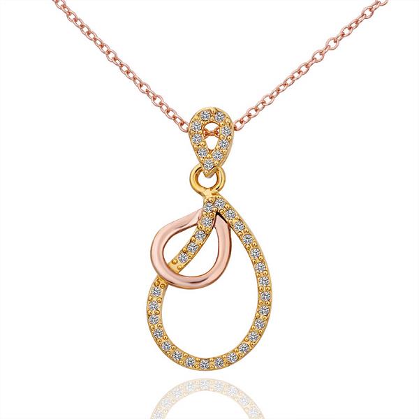 Jenny Jewelry N571 Top Selling Nickel 18k Rose Gold Plated Fashion Vintage Style Necklace