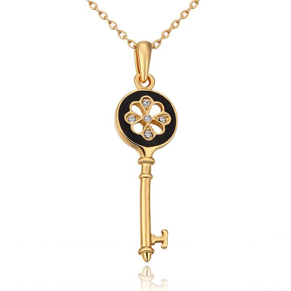 Jenny Jewelry N665 18k Real Gold Plated Necklace Pendantsnew Fashion Jewelryfor Women
