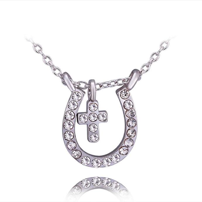 Jenny Jewelry N727 18k Real Gold Plated Necklace Pendantsnew Fashion Jewelryfor Women