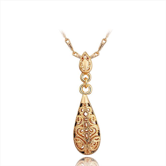 Jenny Jewelry N749 Inalis Gold Plated Fashionable Turkish Jewelry Gold Necklace