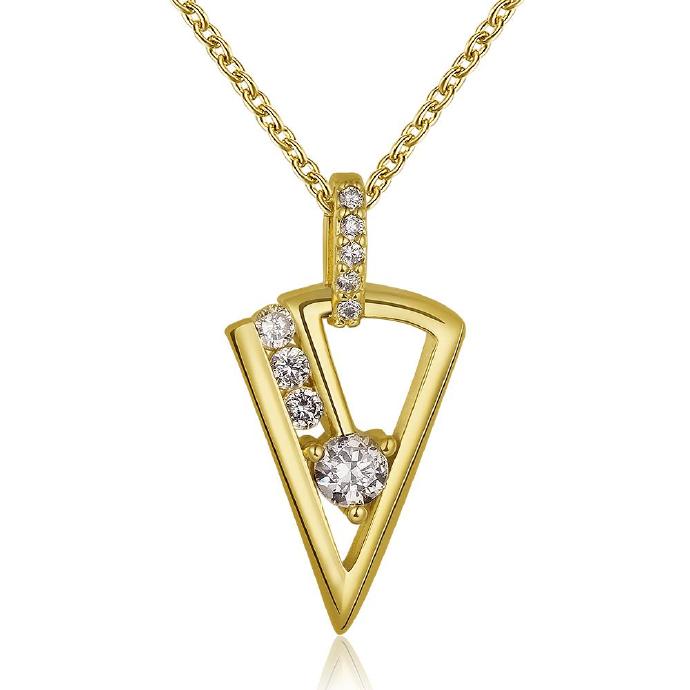 Jenny Jewelry N809-a 18k Real Gold Plated Necklace Pendants Fashion Jewelry