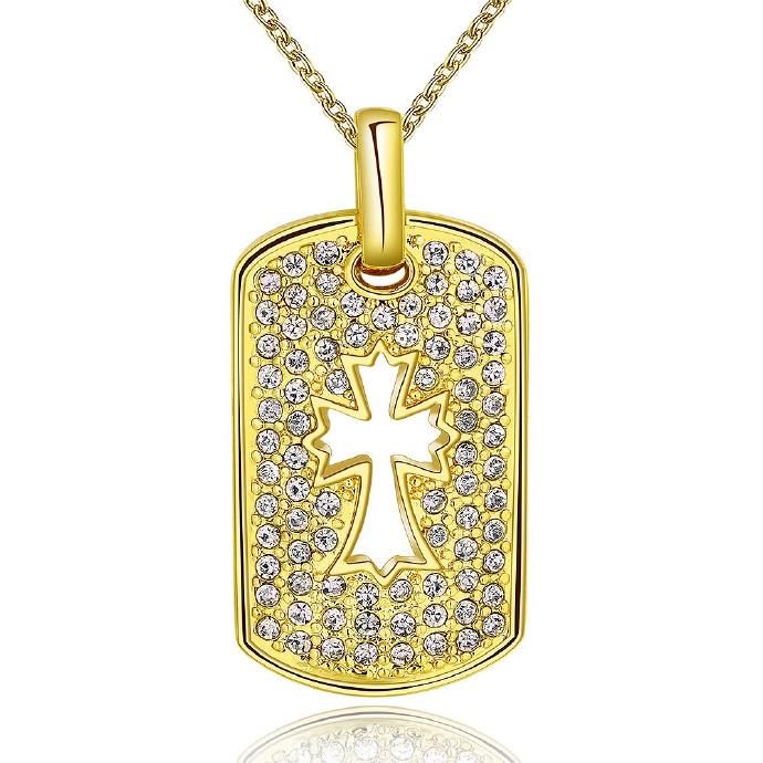 Jenny Jewelry N831-a 18k Real Gold Plated Necklace Pendants Fashion Jewelry