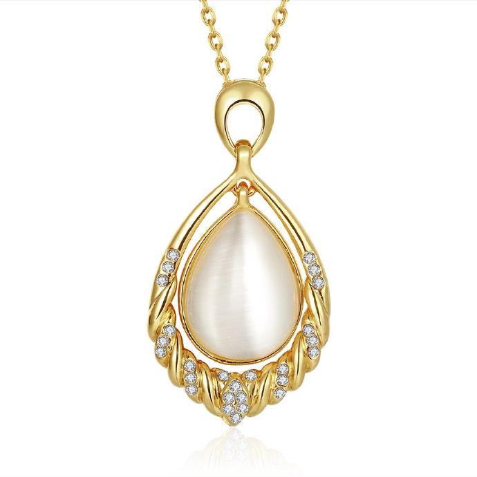 Jenny Jewelry N911-a 18k Real Gold Plated Necklace Pendants Fashion Jewelry