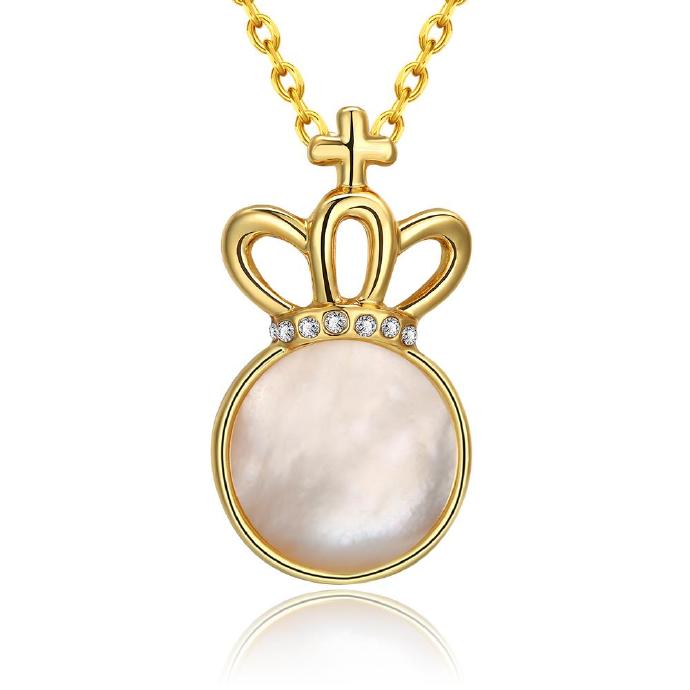 Jenny Jewelry N923-a 18k Real Gold Plated Necklace Pendants Fashion Jewelry