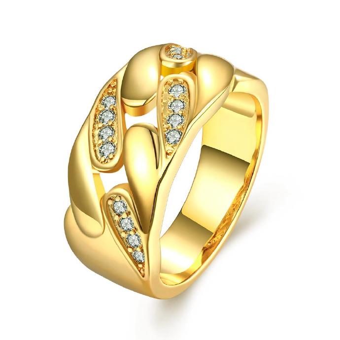 Jenny Jewelry R200-a-8 High Quality Fashion Jewelry White Plated Zircon Ring ,available Size 7,8