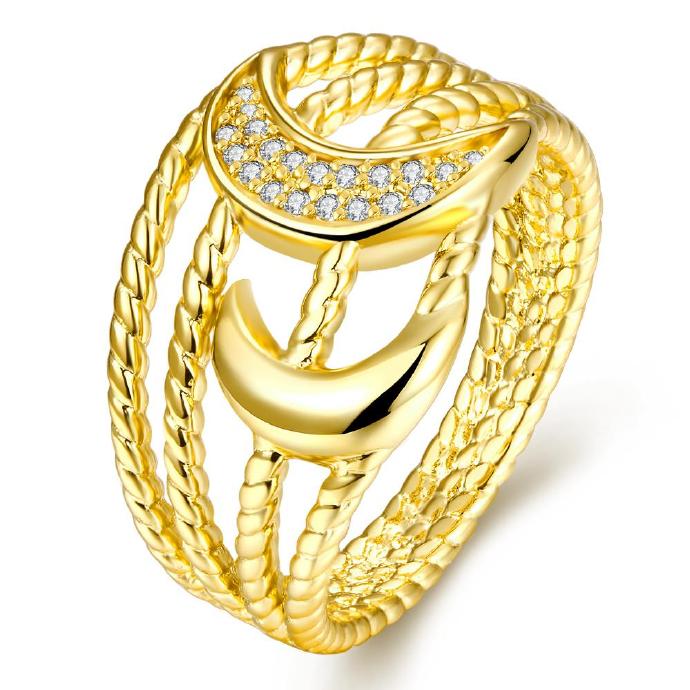 Jenny Jewelry R248-a-8 High Quality Fashion Jewelry White Plated Zircon Ring