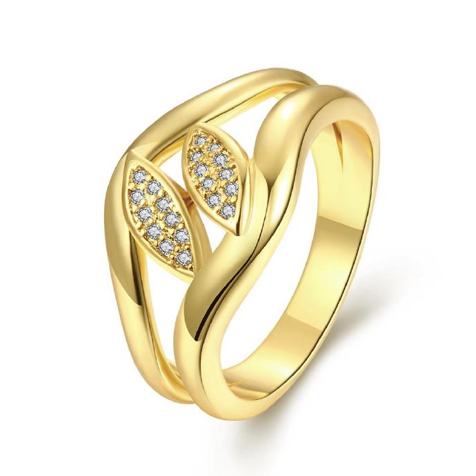 Jenny Jewelry R268-a-8 High Quality Fashion Jewelry White Plated Zircon Ring