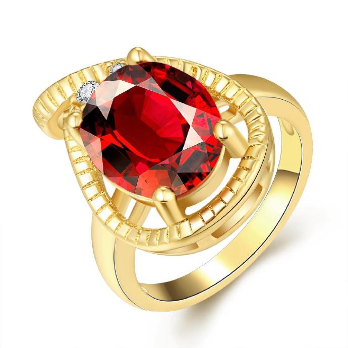 Jenny Jewelry R298-a-8 High Quality Fashion Jewelry White Plated Zircon Ring