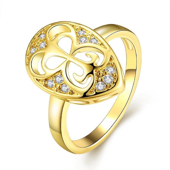 Jenny Jewelry R340-a High Quality Fashion Jewelry White Plated Zircon Ring