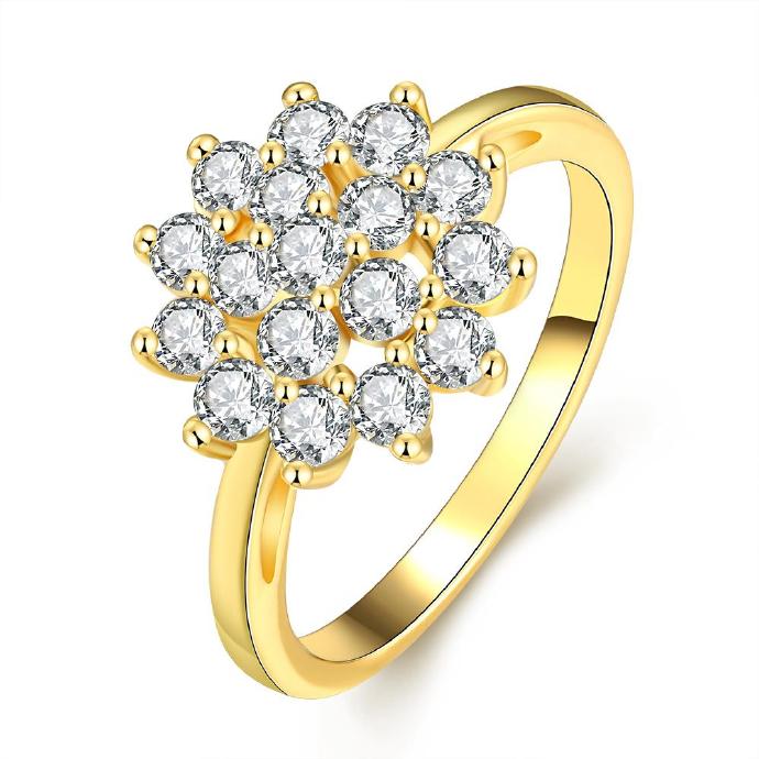 Jenny Jewelry R342-a High Quality Fashion Jewelry White Plated Zircon Ring