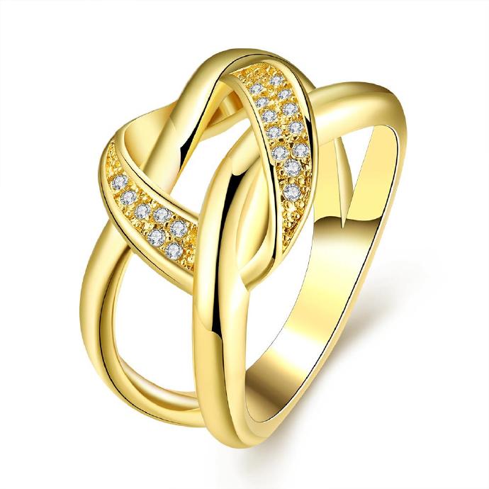 Jenny Jewelry R343-a High Quality Fashion Jewelry White Plated Zircon Ring