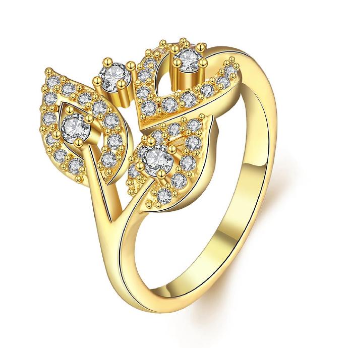 Jenny Jewelry R402-a-8 High Quality Fashion Jewelry White Plated Zircon Ring
