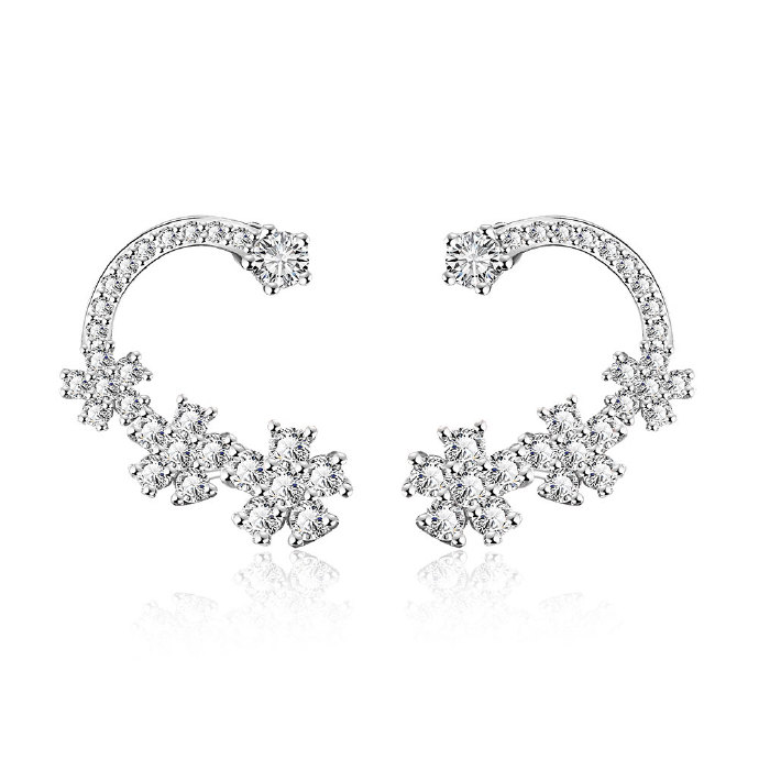 Jenny Jewelry E006-b Fashion Jewelry 18k Gold Plated Earring