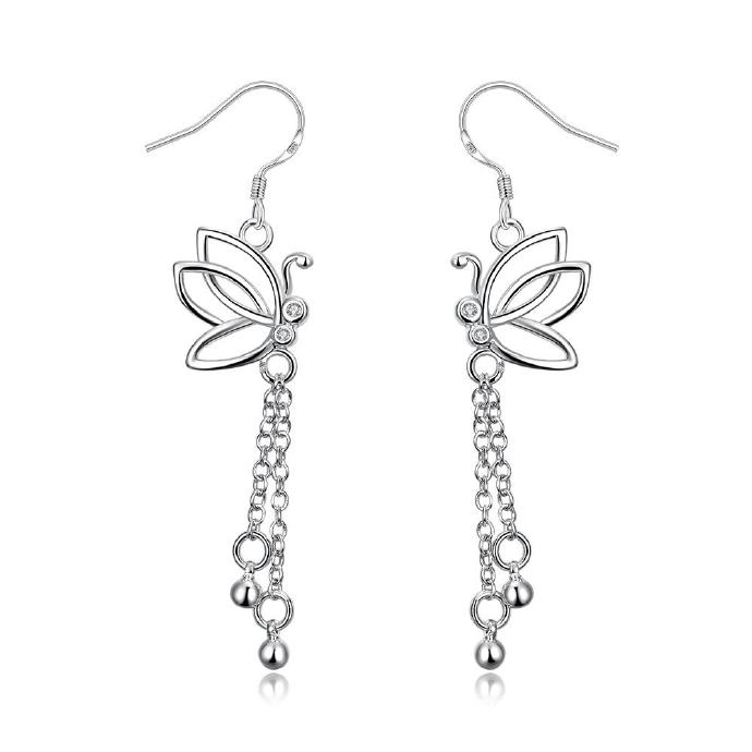 Jenny Jewelry E003 Fashion Style Jewelry Silver Plated Earring