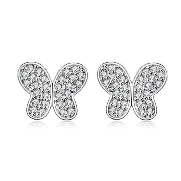 Jenny Jewelry E011 Fashion Style Jewelry Silver Plated Earring