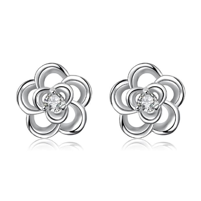 Jenny Jewelry E012 Fashion Style Jewelry Silver Plated Earring