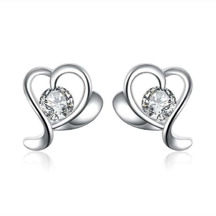 Jenny Jewelry E013 Fashion Style Jewelry Silver Plated Earring