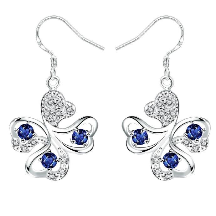 Jenny Jewelry E016-a Fashion Style Jewelry Silver Plated Earring