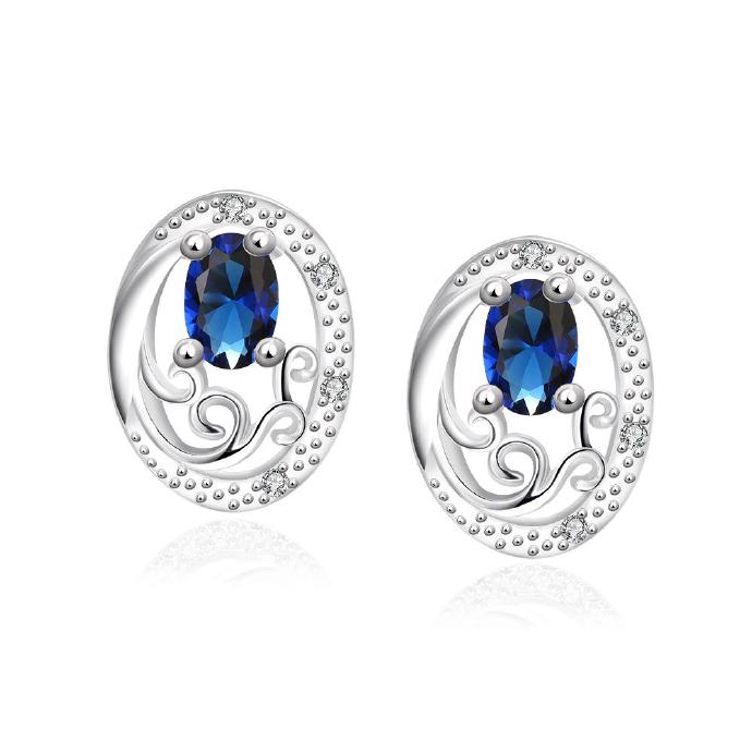 Jenny Jewelry E030-a Fashion Style Jewelry Silver Plated Earring