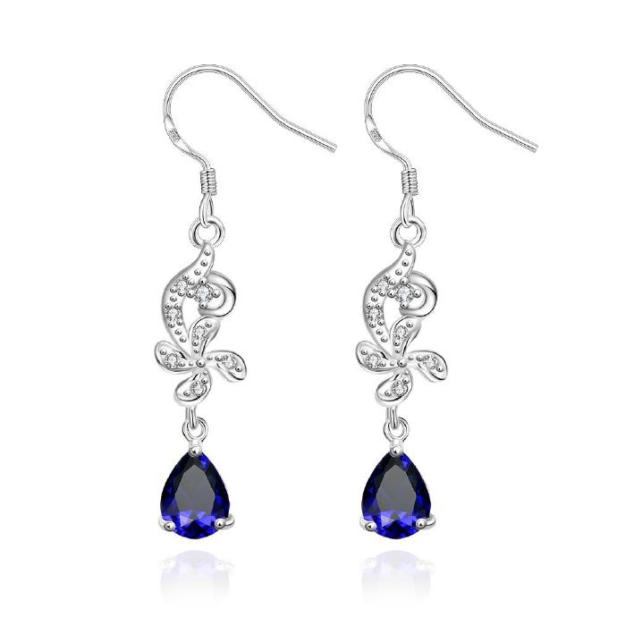 Jenny Jewelry E031-a Fashion Style Jewelry Silver Plated Earring
