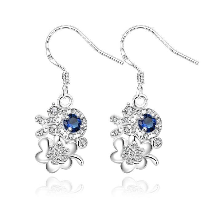 Jenny Jewelry E033-a Fashion Style Jewelry Silver Plated Earring