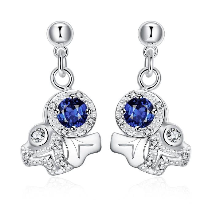 Jenny Jewelry E042-a Fashion Style Jewelry Silver Plated Earring