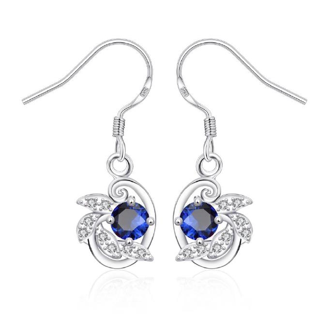 Jenny Jewelry E044-a Fashion Style Jewelry Silver Plated Earring