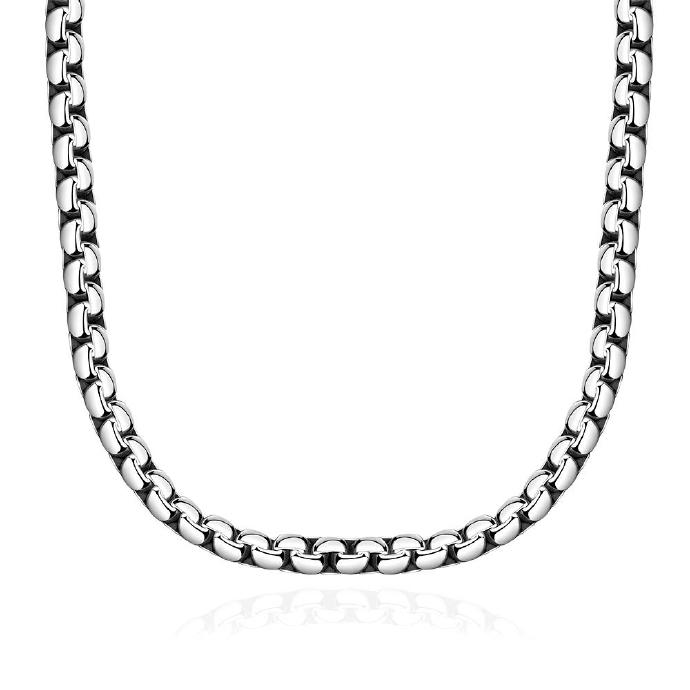 Jenny Jewelry N066 Fine Quality Western 316l Stainless Steel Necklace For Man