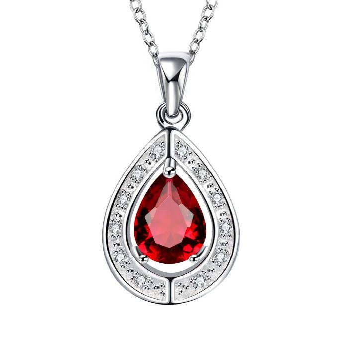 Jenny Jewelry N013-a Silver Plated Necklace Brand Design Pendant Necklaces Jewelry For Women